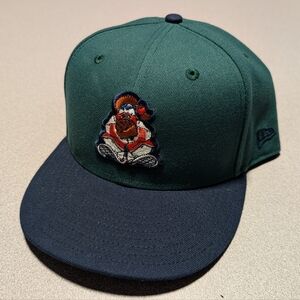 Edmonton Trappers MiLB New Era 59FIFTY 5950 Fitted Hat Cap Men's 7 3/4